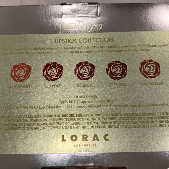 NEW LORAC Beauty and Beast Lipstick Set - Picture 3 of 3